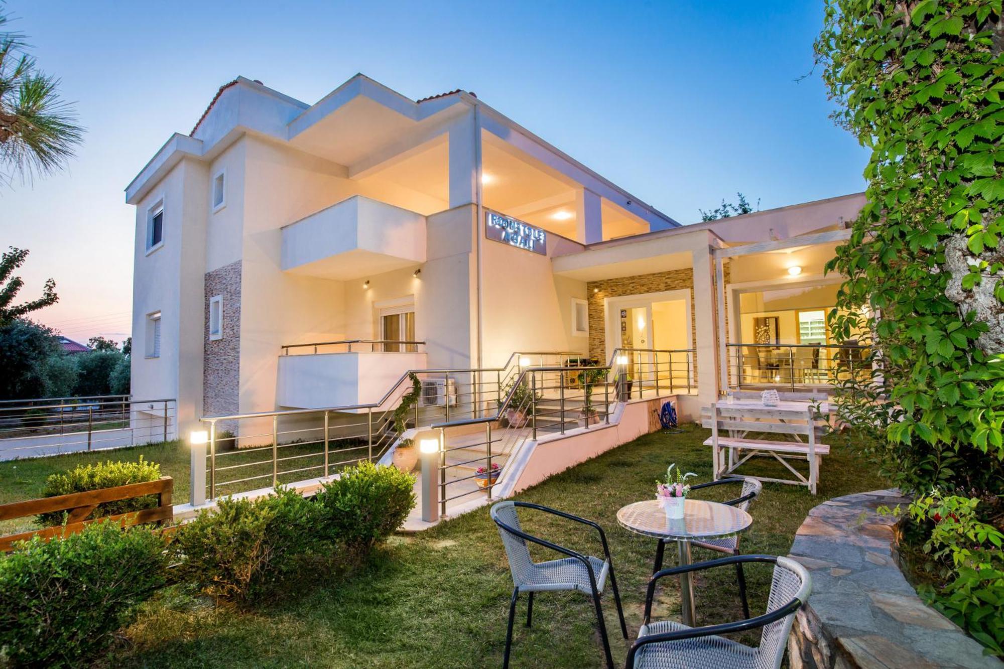 Agali Rooms Skala Rachoni  ภายนอก รูปภาพ